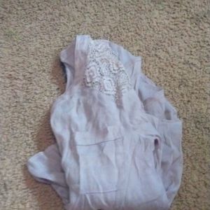 Grey long sleeve I.N Studio top